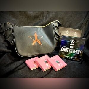 Jeffree Star Bundle NWT Makeup Collection, NWOT Limited Edition Bat Cosmetic Bag